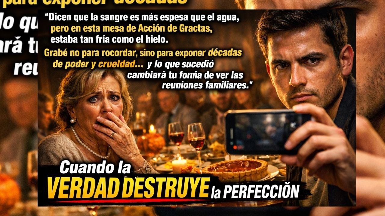 “Por qué grabé la cena de Acción de Gracias y cómo terminó con su estatus social”