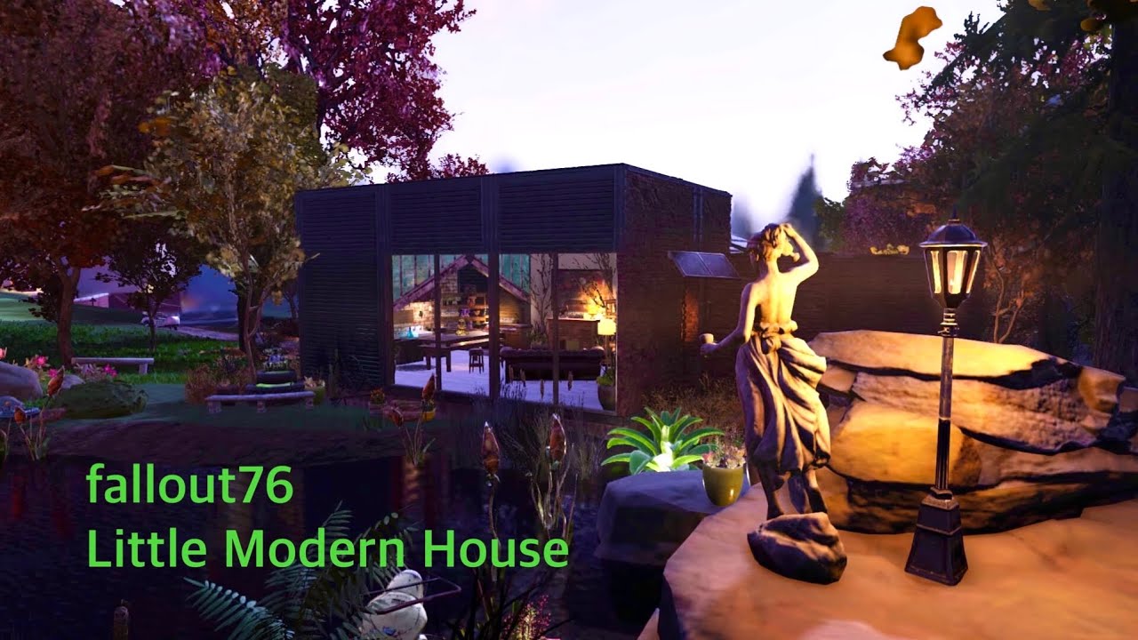 Fallout 76　small modern house