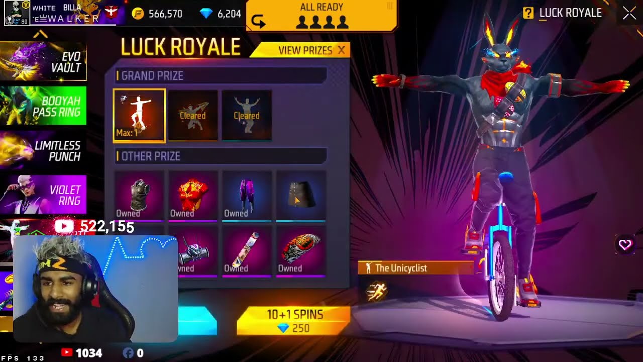 live (01/30)   - FREE FIRE LIVE   - BILLA