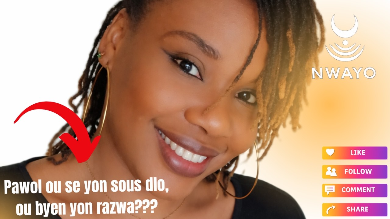 Pawòl ou se yon sous dlo k ap bay lavi, oswa yon razwa k ap fini avè w?