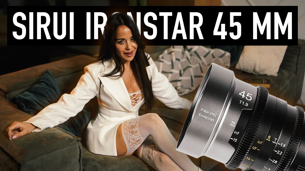 Обзор Sirui IronStar 45mm в Open Gate на Blackmagic Pyxis.