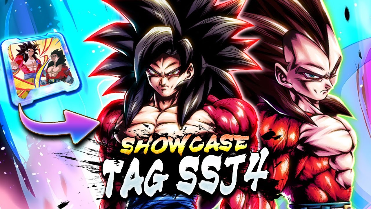 Le TAG SSJ4 est ( à 99% ) une MASTERCLASS ! DEMO Tag SSJ4 ITEM UNIQUE | Dragon Ball Legends