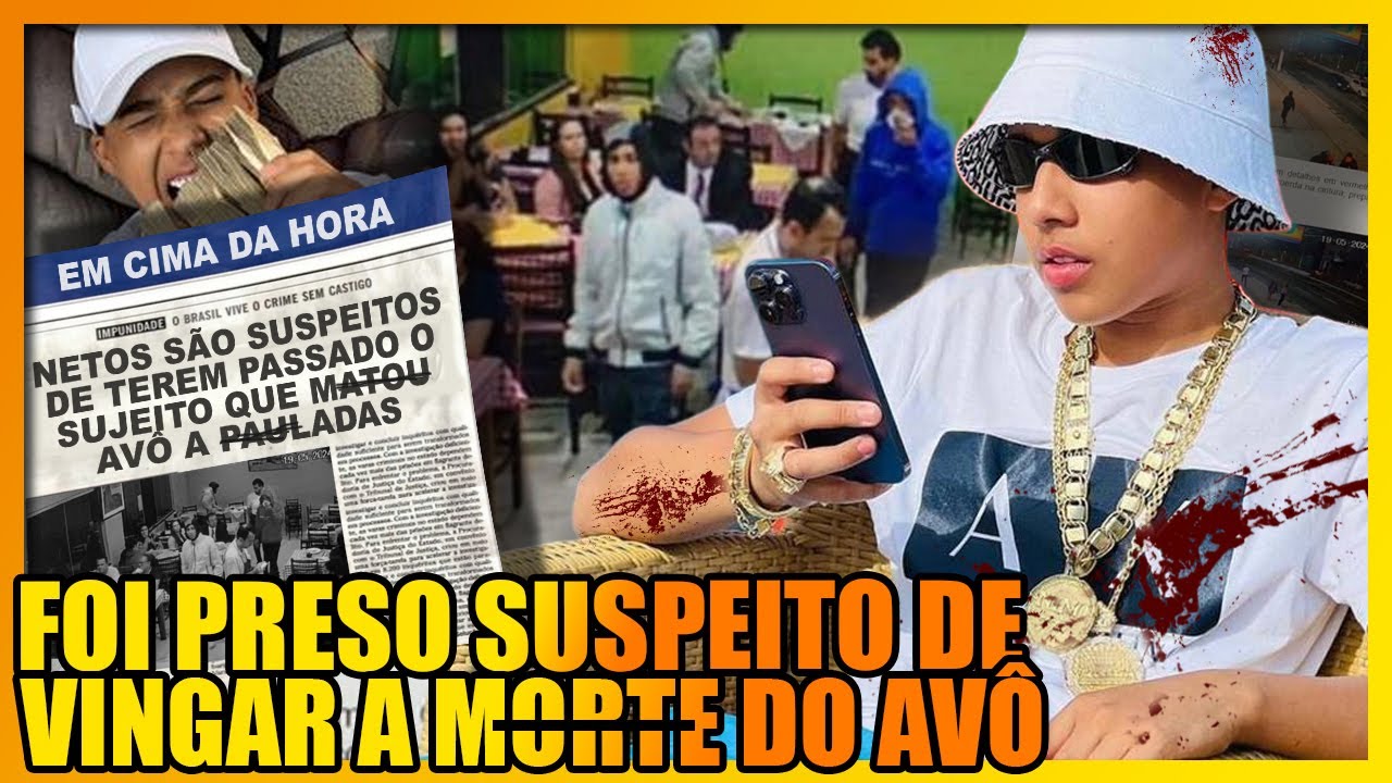 NINO ABRAVANEL, O INFLUENCER SUSPEITO DE PARTICIPAR DE UM PLANO PRA VINGAR O AVÔ