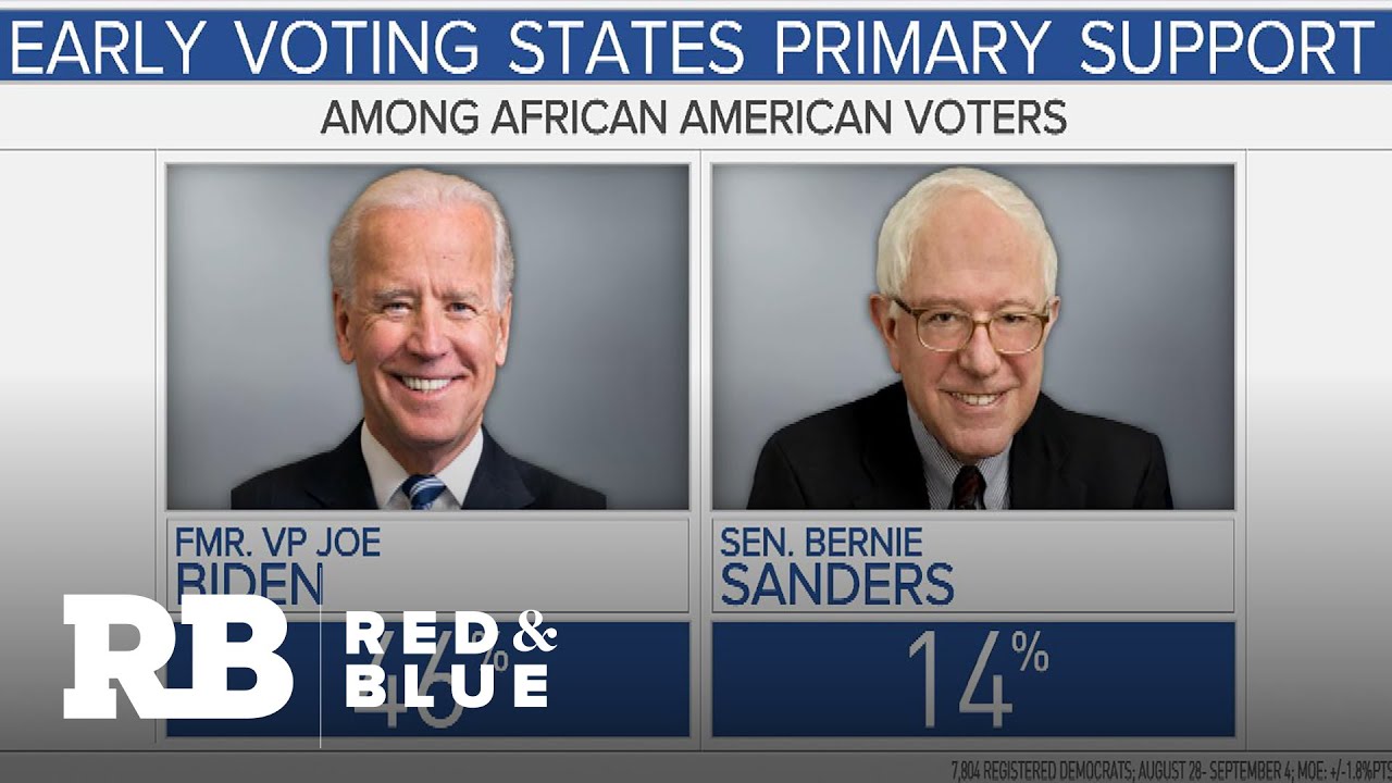 African American Democrats back Biden and Sanders in primary field
