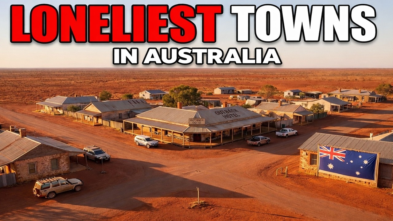 10 Loneliest Towns in Australia | Quiet, Remote, Still Alive