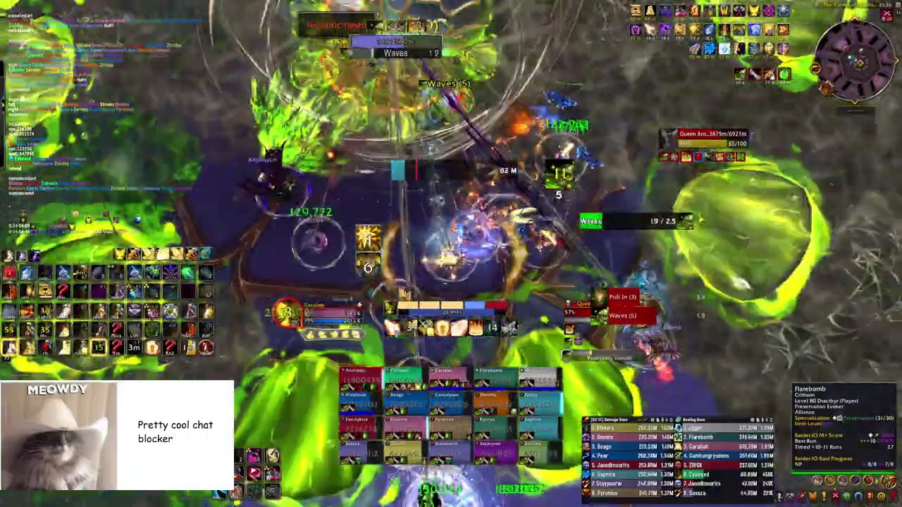 Mythic Queen Ansurek Kill - Holy Paladin PoV