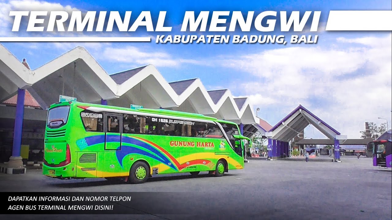 Ragam Bis dan Informasi Kontak Agen Bis di Terminal Mengwi Bali
