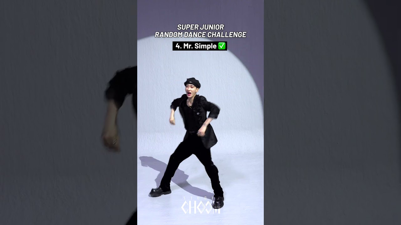 은혁이 말아주는 명곡 부자 슈퍼주니어 RANDOM DANCE🕺 | STUDIO CHOOM ORIGINAL behind #shorts