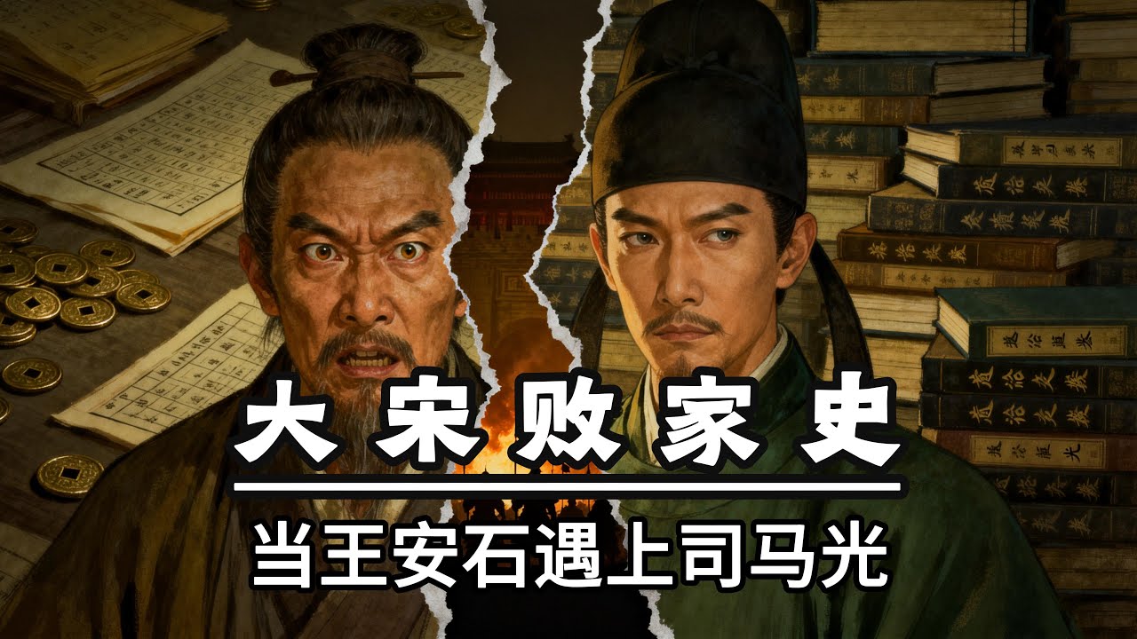 当王安石遇上司马光，两个圣人的死斗如何亲手毁了盛世？|睡前历史故事