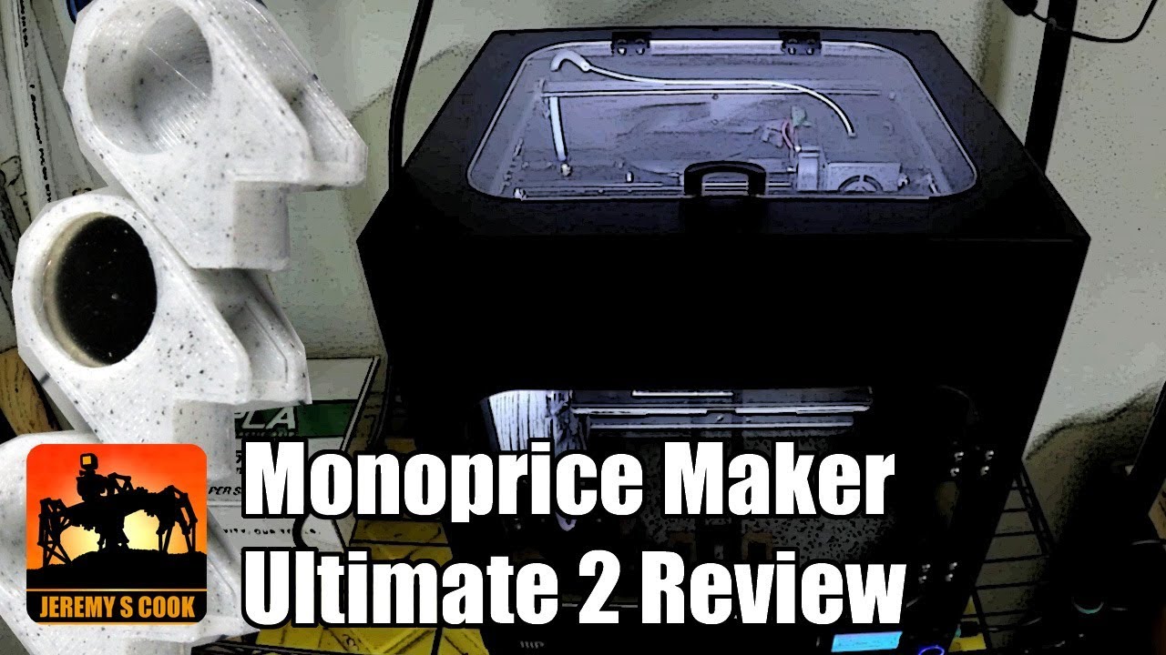 Monoprice Maker Ultimate 2 3D Printer Review