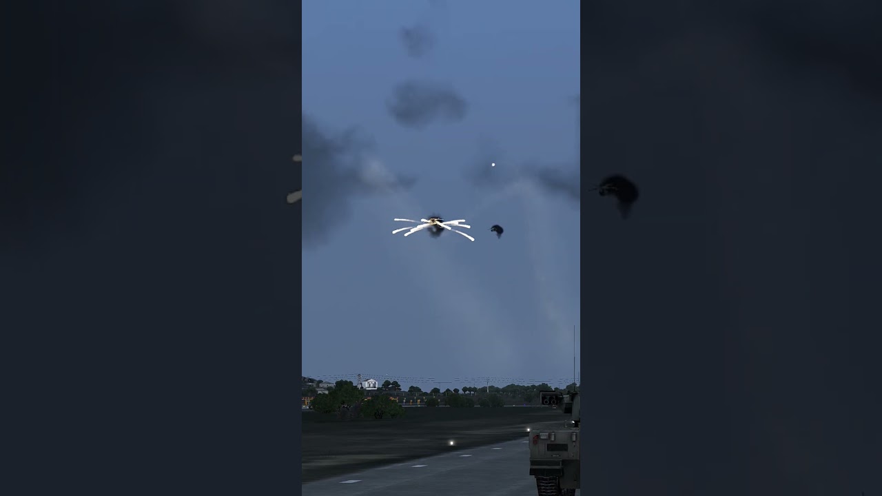 Latest Anti-Aircraft Tanks Intercept Ukrainian Fighter Jets in ArmA 3 Military Simulation