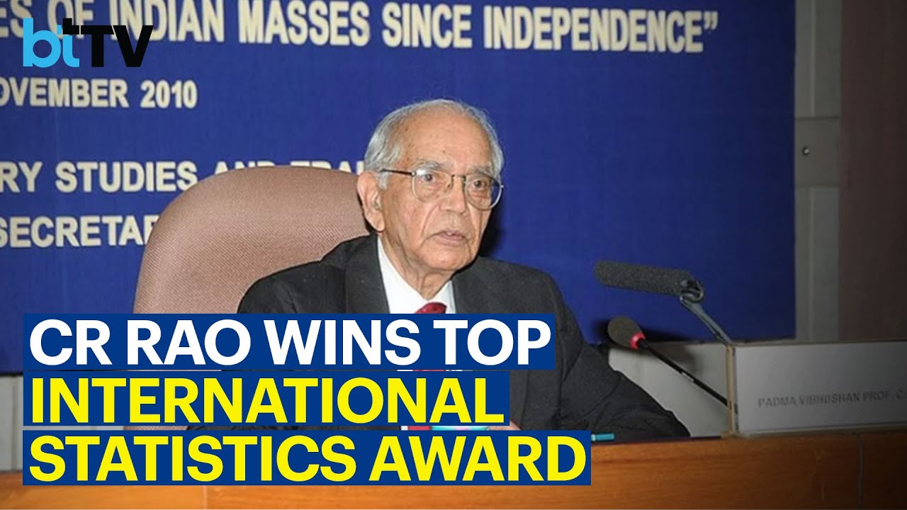 C.R. Rao Wins Top Statistics Award &ndash; A Look Back At His Pioneering Work