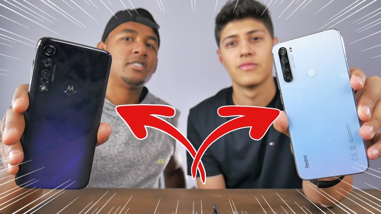 DISCUSSÃO! REDMI NOTE 8 vs MOTO G8 PLUS