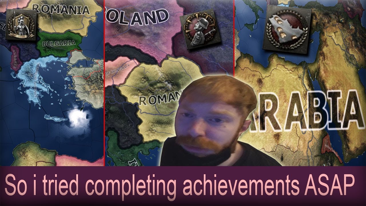 WHAT HAPPENS WHEN TOMMY TRIES TO SPEEDRUN HOI4 ACHIEVEMENTS! - Hearts of Iron 4 100% Series