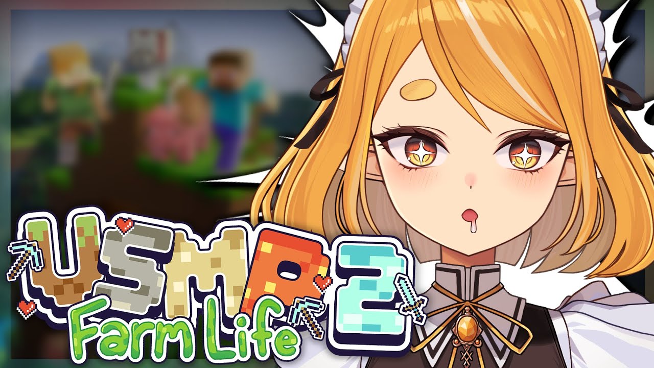 Farming time!✨🌽Cooking & getting more Animals for the Farm!【Minecraft - VSMP 2: Farm Life】