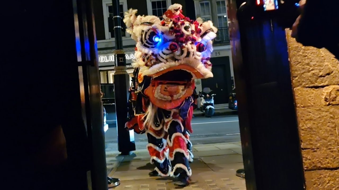 Lion Dance by Tang's Pak Mei | Pre CNY 2026 | Hakkasan Mayfair, London