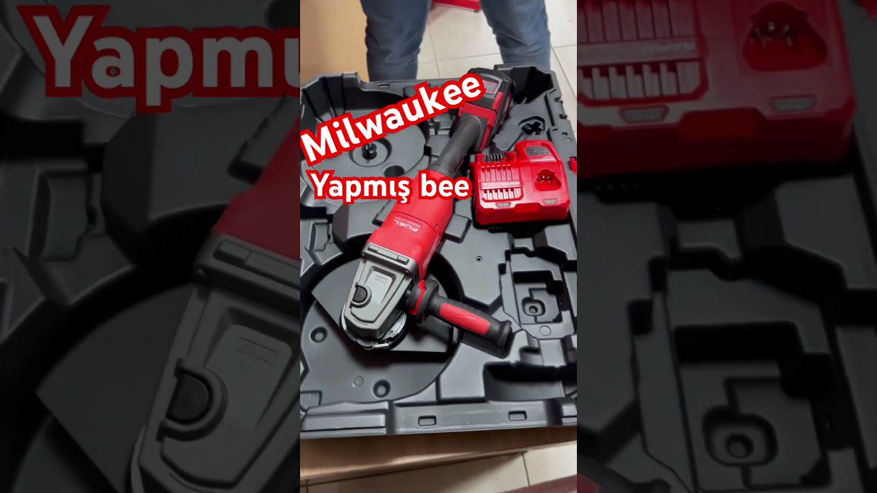 230 luk ak&uuml;l&uuml; taşlama milwaukee #samsun #milwaukeetools #boschtools #t&uuml;rkiye #tool #milwaukee