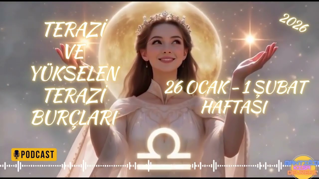 Terazi ve Yükselen Terazi Burçları | 26 Ocak – 1 Şubat Haftalık Burç Yorumları
