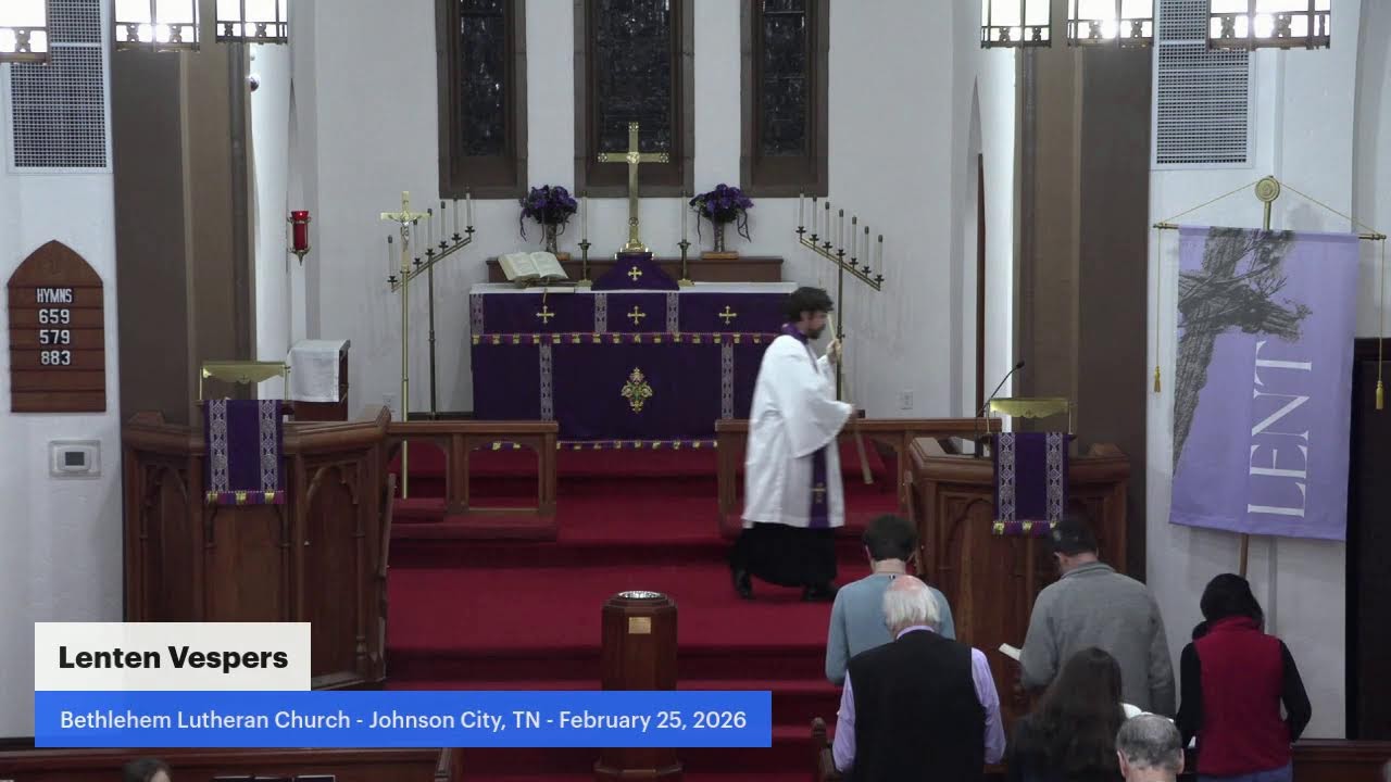 Lenten Vespers - February 25, 2026