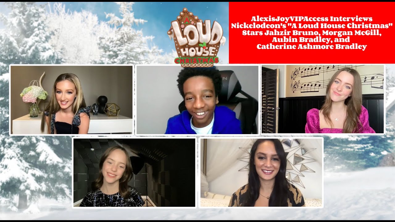 Loud House Movie - Jahzir Bruno, Aubin Bradley, Morgan McGill & Catherine Ashmore Bradley Interview