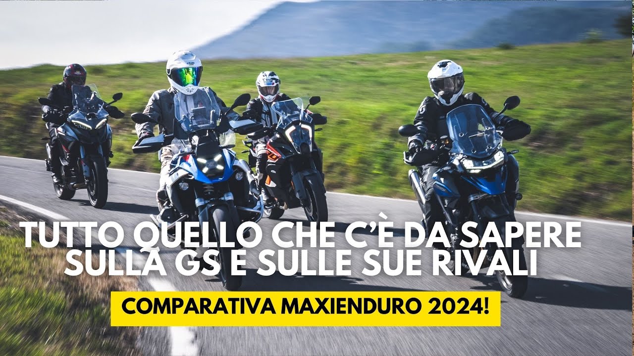 Comparativa 2024: BMW R1300GS, DUCATI Multistrada, KTM 1290 SADV, TRIUMPH Tiger 1200!