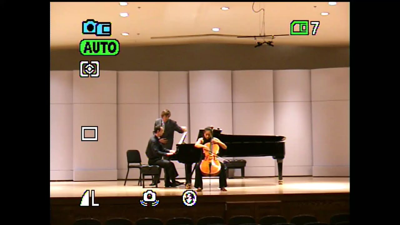 Shostakovich Cello Concerto No. 1 in E-flat major, Op. 107, Shu-Wei Tseng & A. Maynegre, Live in USA