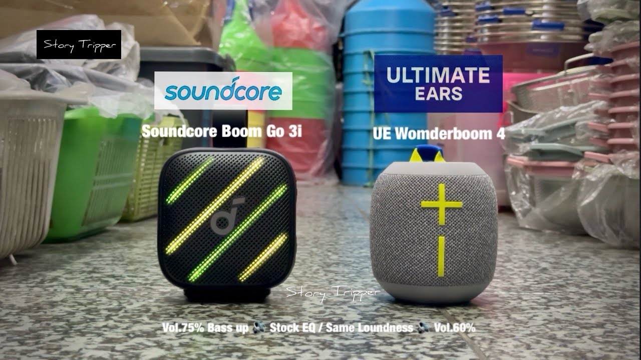 Soundcore Boom Go 3i vs Ultimate Ears Wonderboom 4