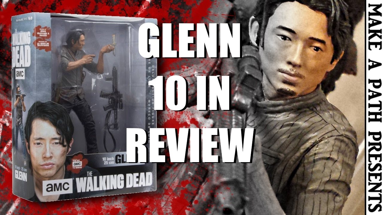 GLENN 10 INCH FIGURE REVIEW | McFarlane Toys | The Walking Dead