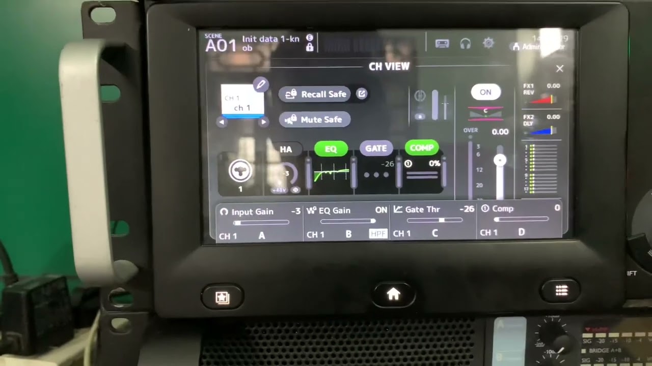 mixer YAMAHA TF RACK đơn giản và dễ thao tác cho người chơi lh: 0962.229.226