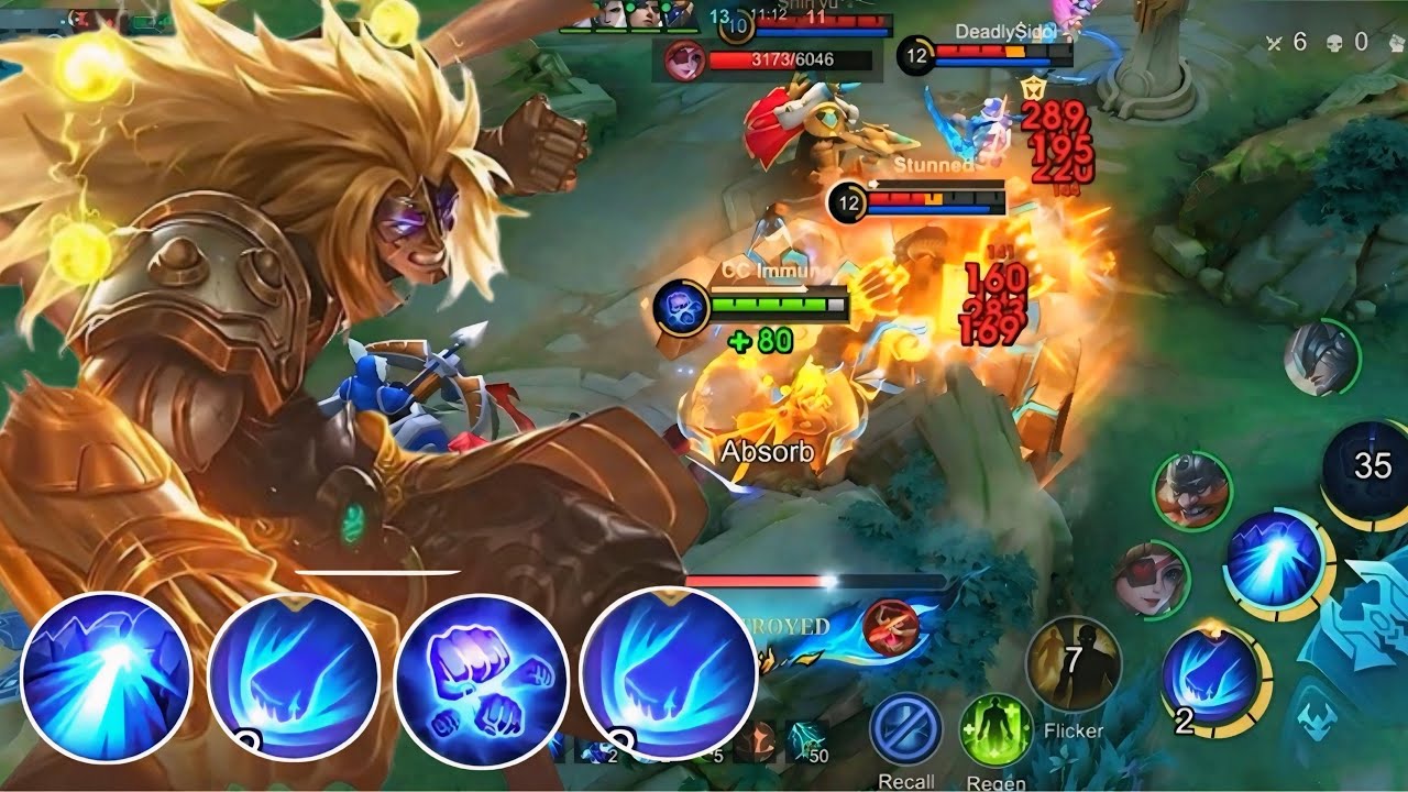 Try this deadly badang combo in 1 vs 1 solo rank 🔥| Badang best build and emblem 2026 💪