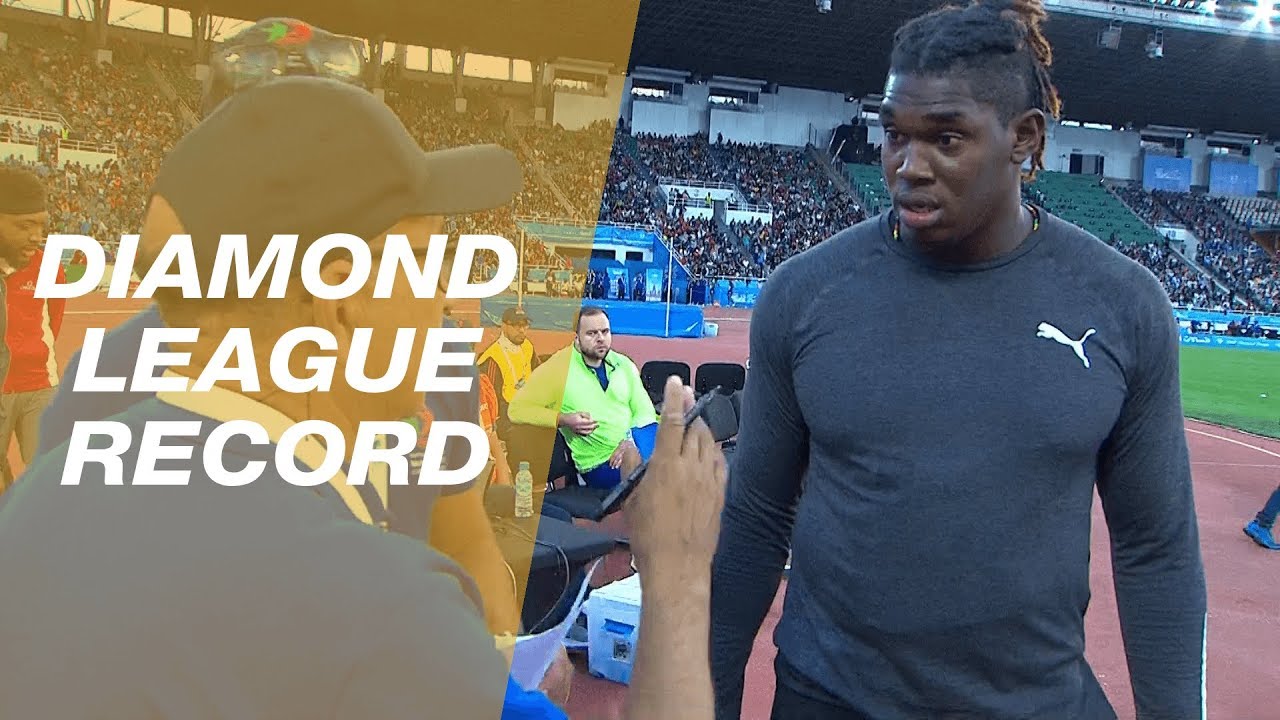 Fedrick Dacres disqualified throw overturned, sets a new Diamond League Record in Rabat - IAAF 2019