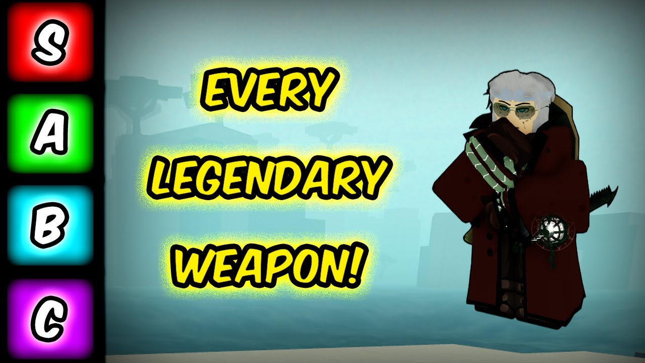 Ranking EVERY LEGENDARY WEAPON in Deepwoken!