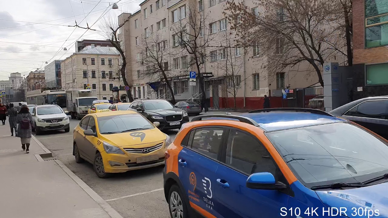 Samsung galaxy s10 vs iPhone XR 4K HDR stabilization test. No steadicam