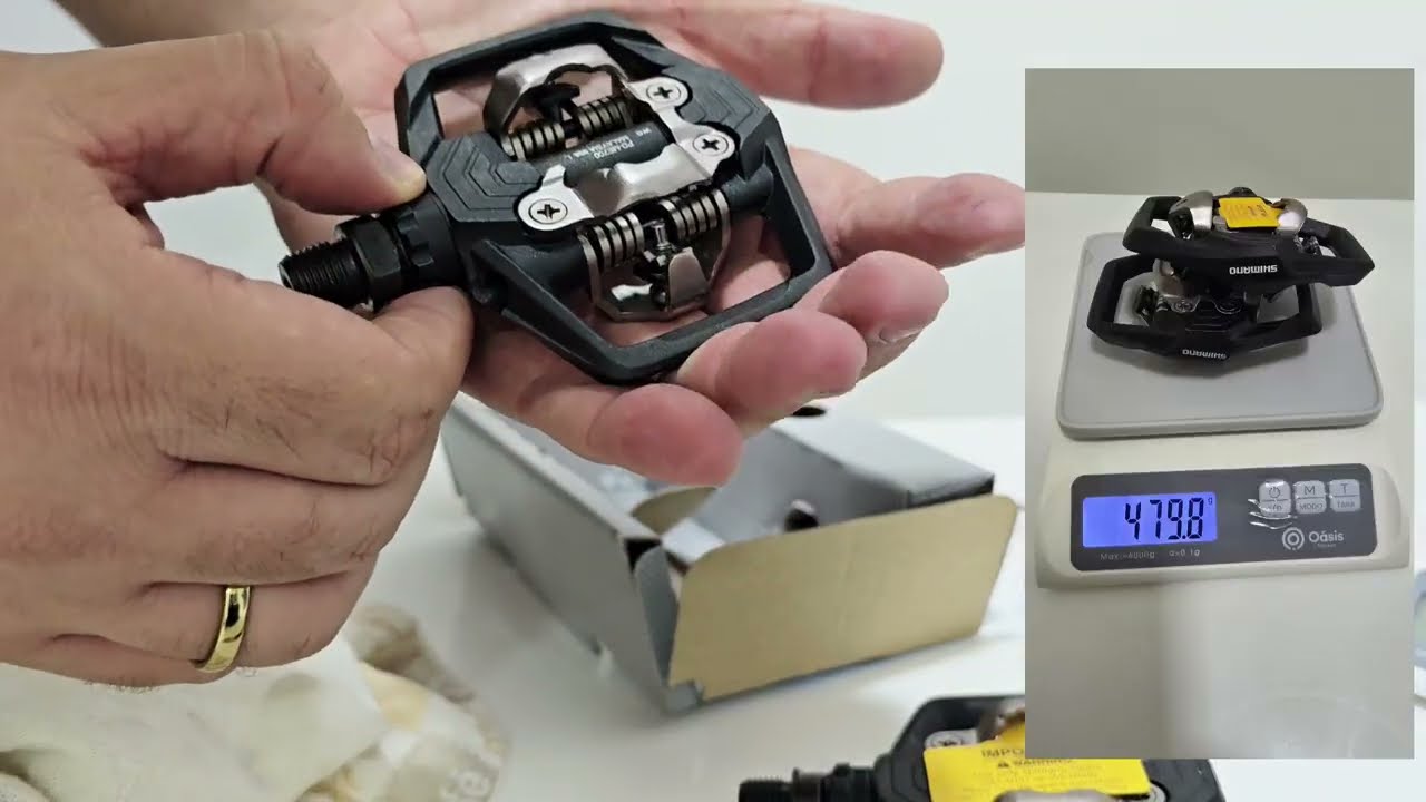 PT/BR - UNBOXING - Pedal Clip Shimano PD-ME700 