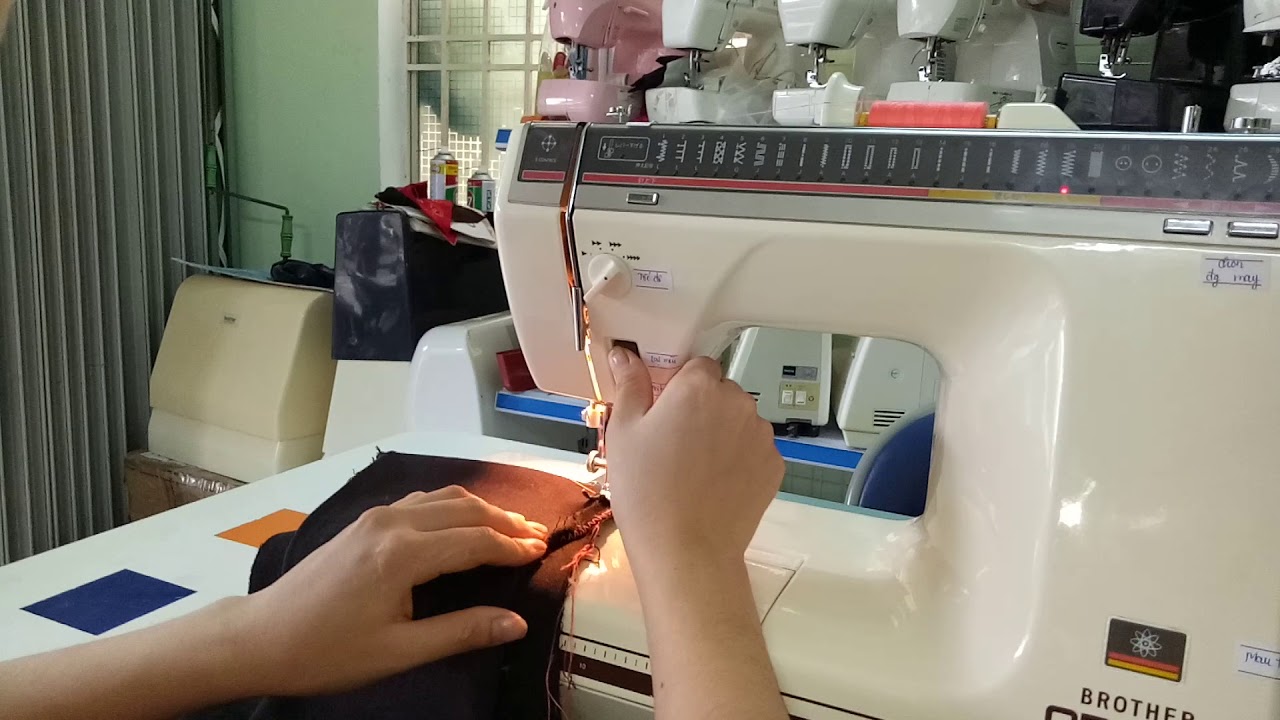 Cách sử dụng máy brother opus 8 - máy may Lan Hương