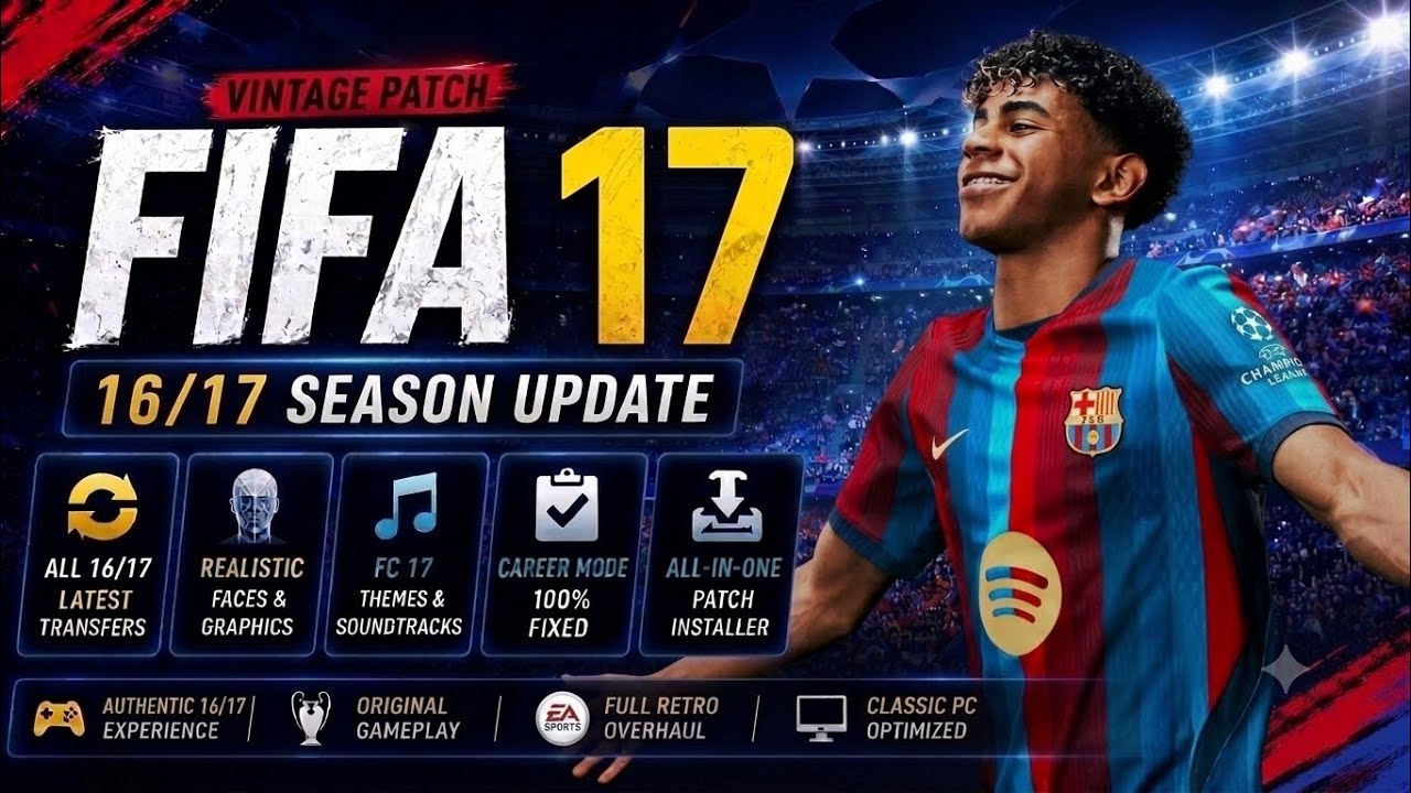 FIFA 17 NEXT SEASON PATCH 27 | FULL FACEPACK / SQUAD UPDATE V1 | AIO PATCH 2027