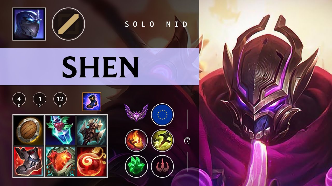 Shen Mid vs Sylas - EUW Master Patch 26.03