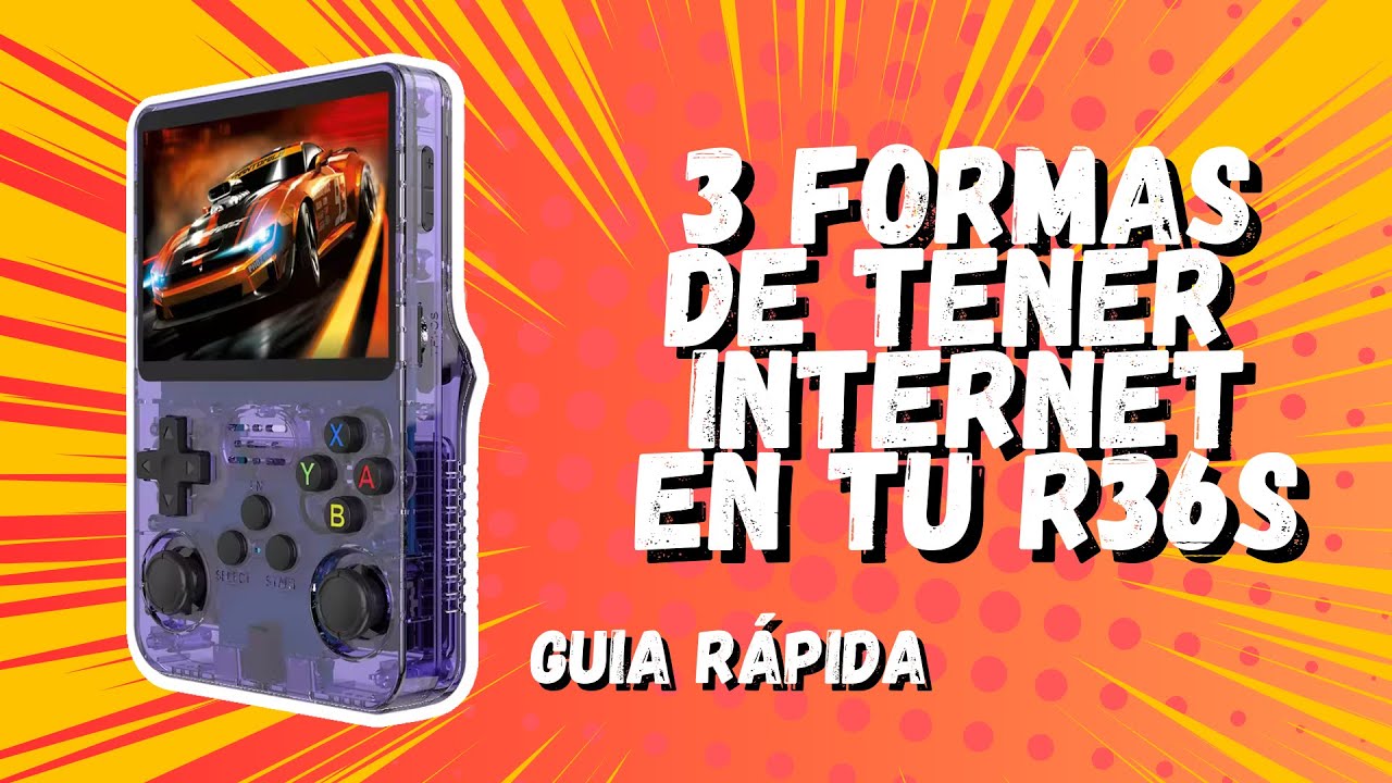 3 formas de tener Internet en tu R36S