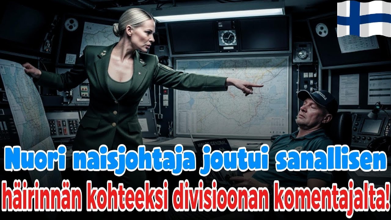 Nuori naisjohtaja joutui sanallisen häirinnän kohteeksi divisioonan komentajalta!