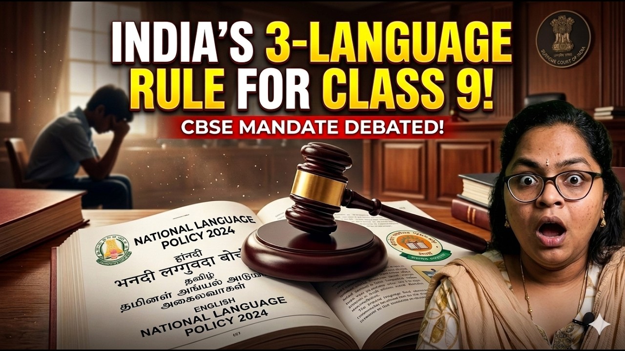 India's Supreme Court Just Stepped In &mdash; CBSE's Forced 3-Language Rule for Class 9 Is Now in Question