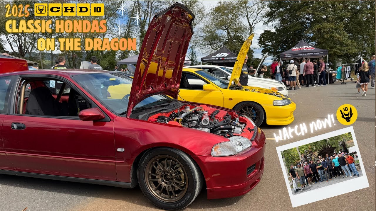 Twists, Turns & Trouble: Our Wild Ride to the 2025 Classic Hondas on the Dragon CHD10