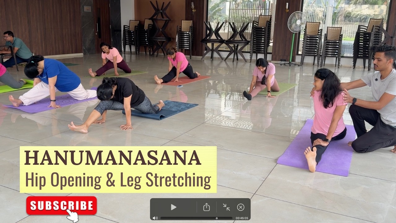 Hanumanasana Full Splits Yoga Class | 60-Minute Flexibility & Mobility Practice