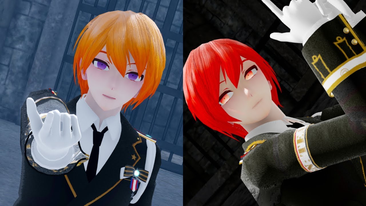 【MMD 暗殺教室】Chocolate Cream【Akabane Karma & Asano Gakushuu】