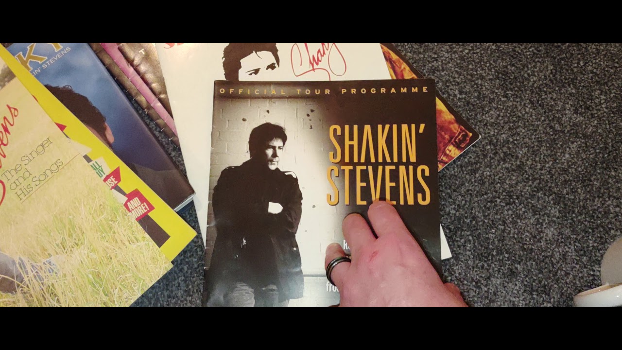 Shakin Stevens. Part 6. photos, rare poster and other items