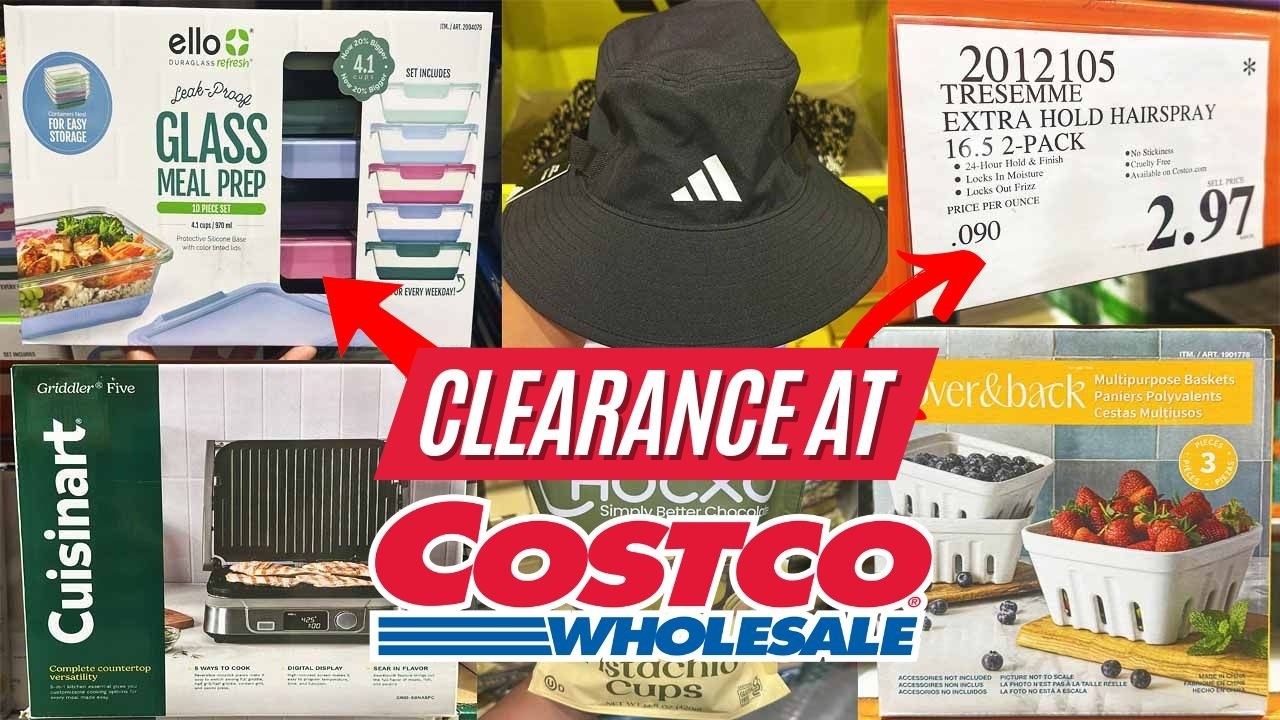 🔥COSTCO NEW CLEARANCE FINDS FOR JUNE 2026:🚨50%-90% NEW PRICE DROPS! ELLO Glass Container, $2.97 Item