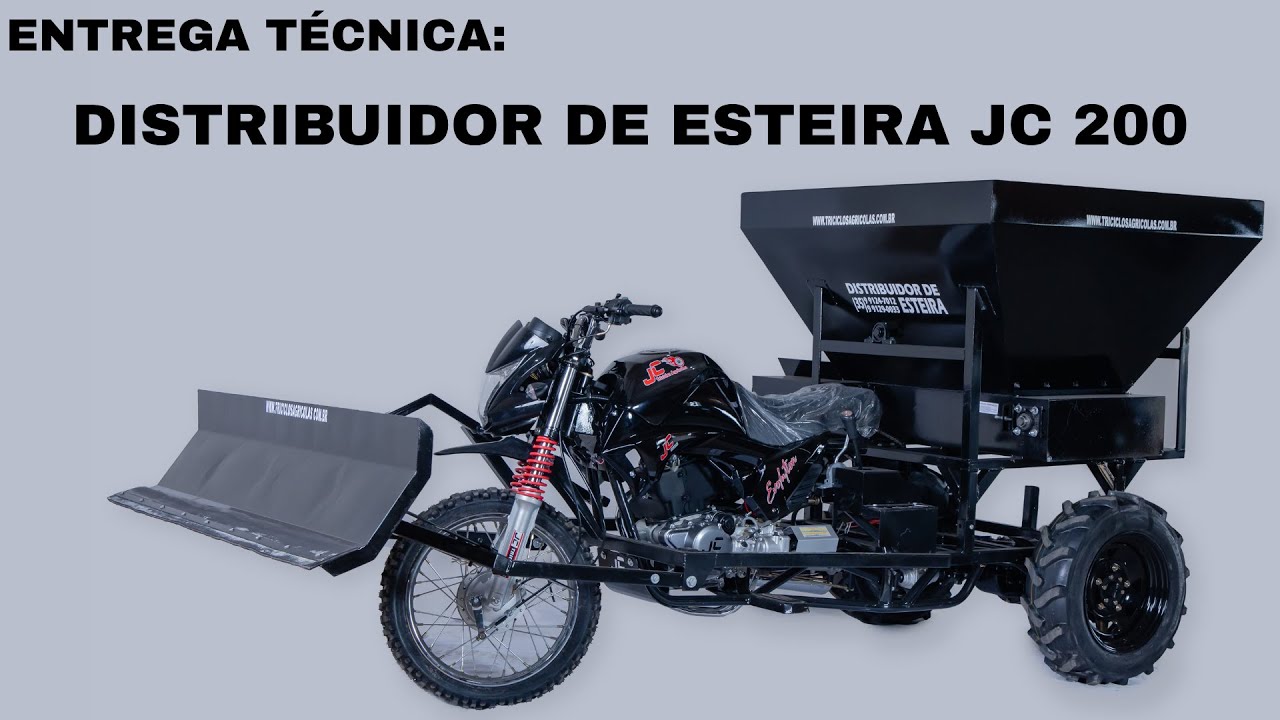 Entrega técnica: Distribuidor de esteira jc 200
