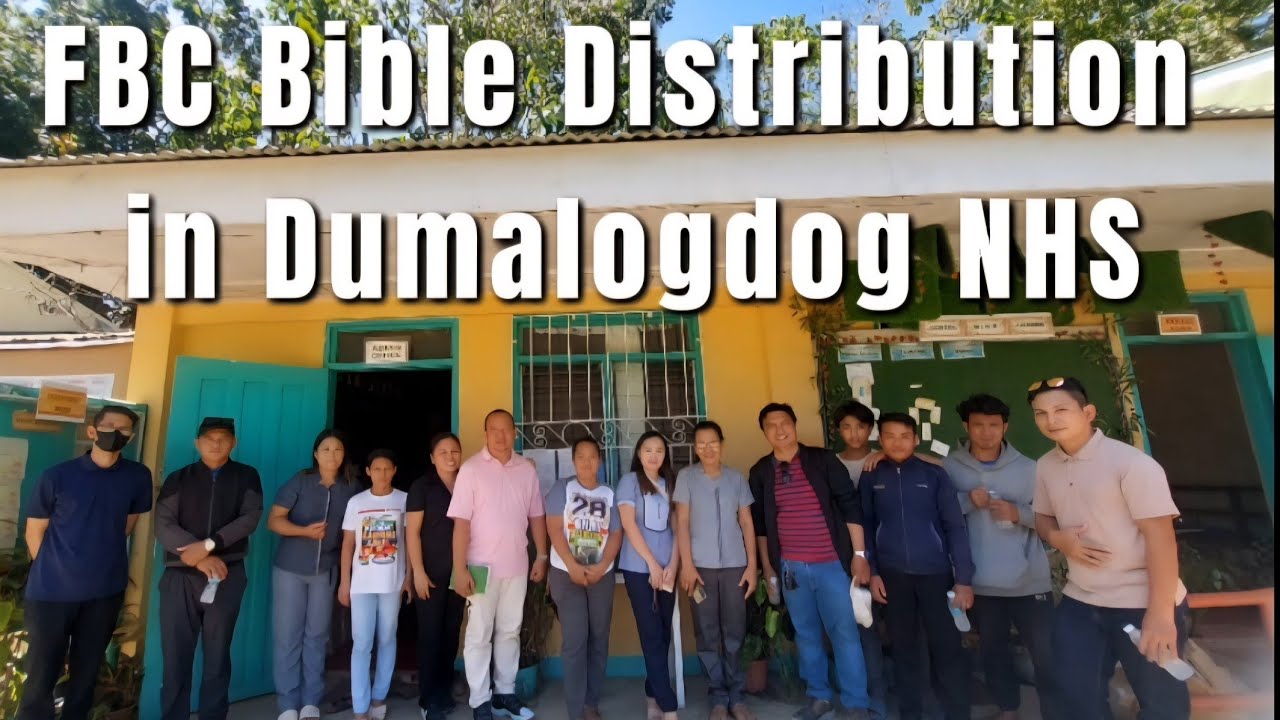 FBC Bible Distribution in Dumalogdog NHS