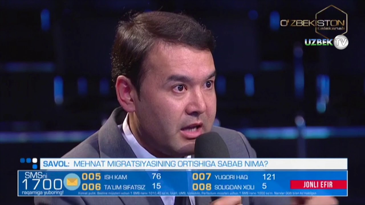 Депутат Р. Кушербаев мигрантлар ҳақида: Мигрантларга тақиқ қўйиш керак эмас, яхши иш таклиф қилайлик