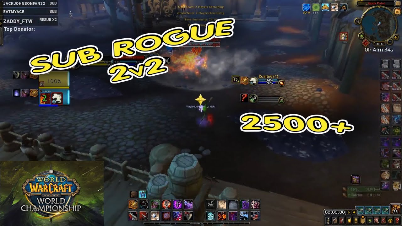 SUBTLETY ROGUE ARENA /  BfA Season 2  [ft. Xaryu]