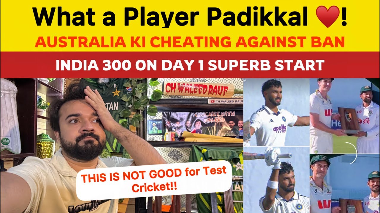 What a Player Devdutt Padikkal is 2 hundreds back to back | IND 300 Australia Ki cheating vs BAN